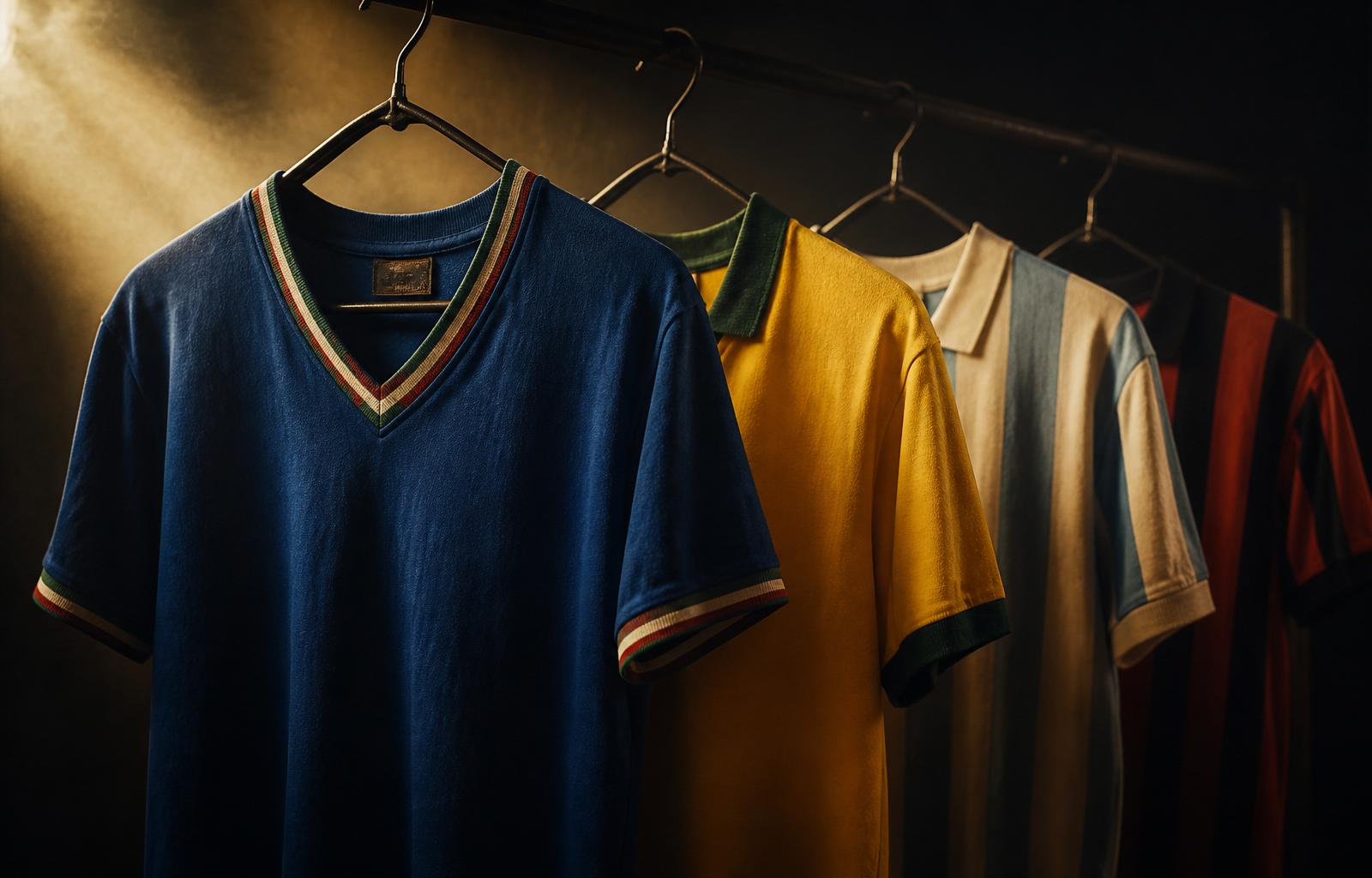 Collezione di maglie retro